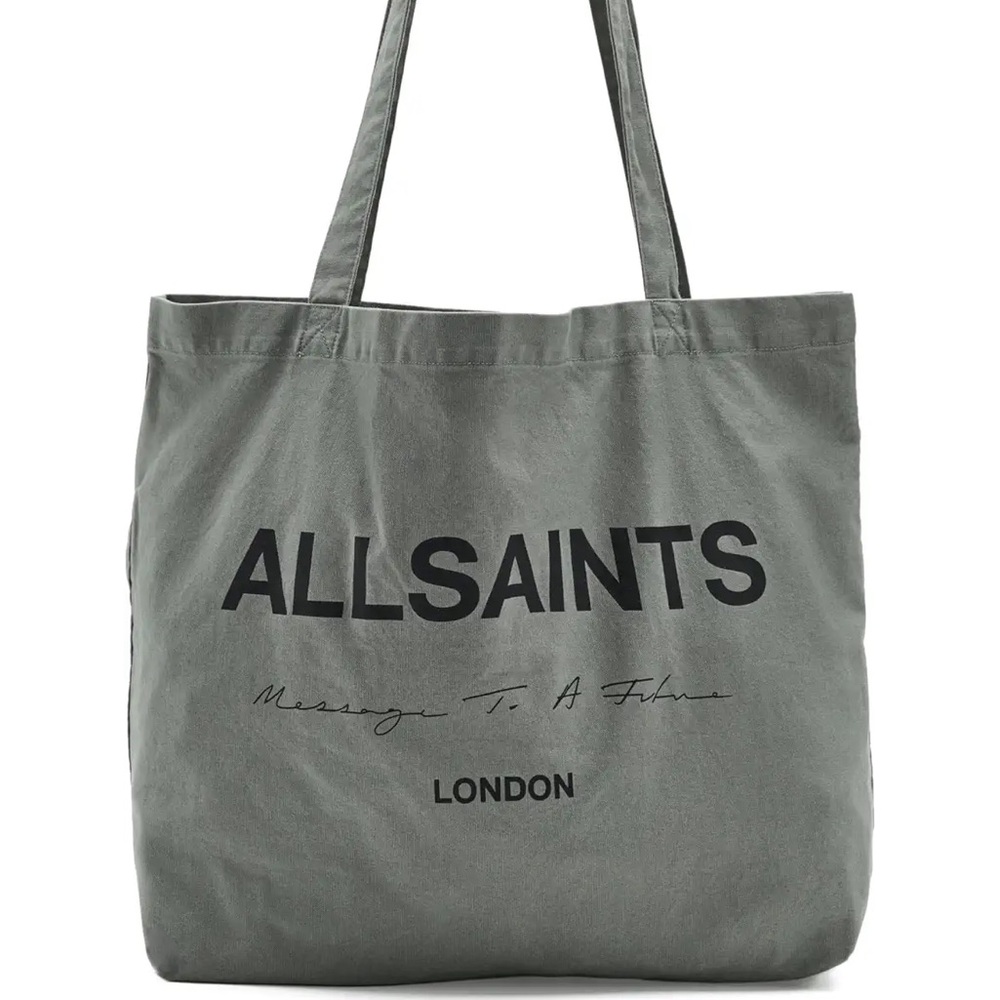 All Saints Castor Green Tote